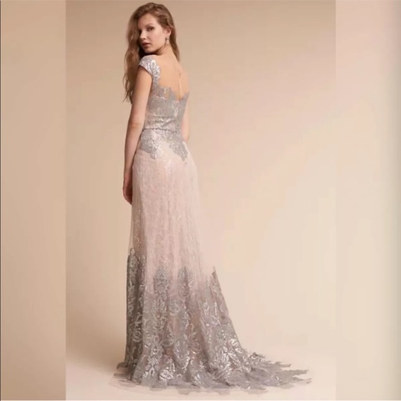 BHLDN Keller Terani Couture Gown. Size 10. - Picture 2 of 7